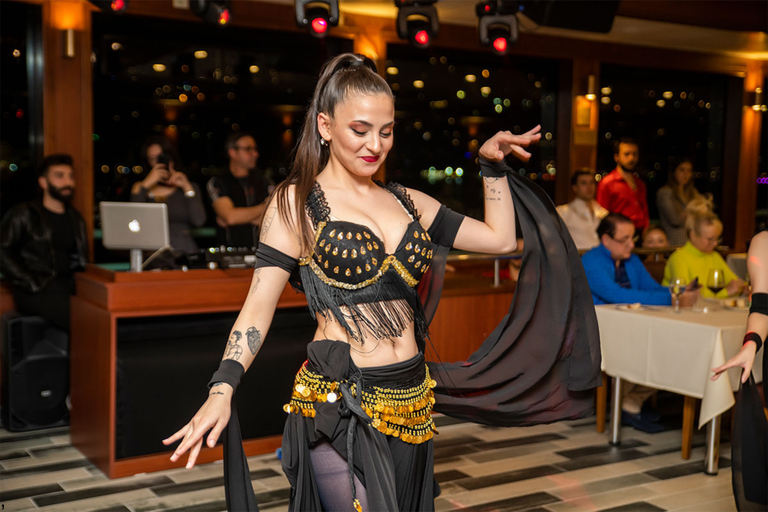 Istanbul Bosphorus Dinner Cruise with Live Shows & Transfer Transfer & Soft Drinks Included Package