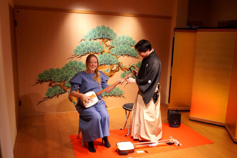 Tokyo: Japanese Culture Experience & Artist Talk (12 seats) Tokyo Nihonbashi: Exclusive Rakugo Show & Artist Talk