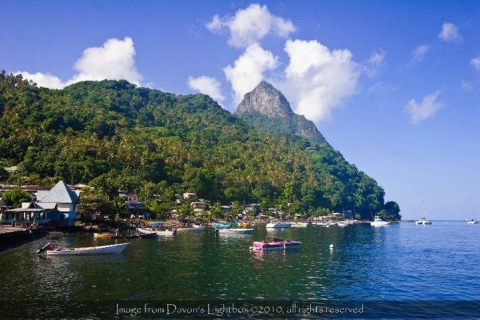 St. Lucia Full-Day Tour naar Soufriere van Castries