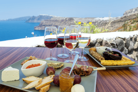 Santorini: tour per piccoli gruppi di 3 cantine locali