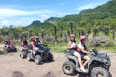 Krabi: Kayak en Ao Thalane con paseo en quad