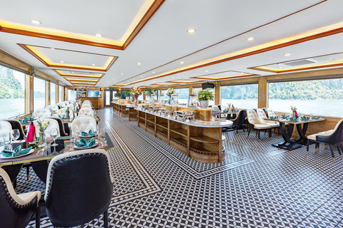 Ha Long Bay Day Trip: Luxury Cruise & Buffet Lunch & Jacuzzi Option 2: For Guests from Ha Long