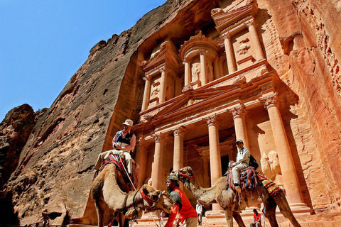 Amman: Petra, Dead sea, Aqaba, and Wadi-rum 2 days tour.Transport &amp; Unterkunft