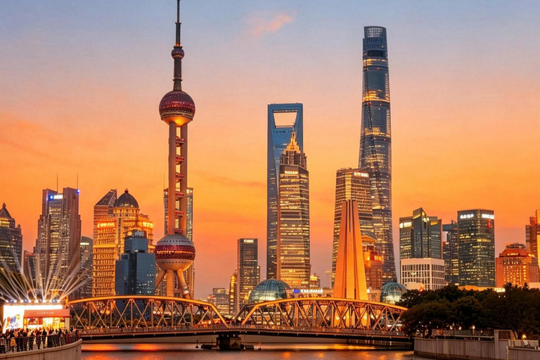 Shanghai: Oriental Pearl Tower Entry Ticket with Options 2-Sphere + 45-Min Huangpu River Cruise Ticket