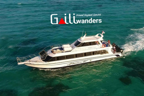 Bali: From/to Gili Islands and Nusa Penida Fast Boat Ticket 1-Way ticket Nusa Penida to Gili Lombok