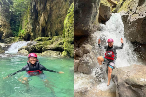 Avventura con squali balena e canyoning a Oslob