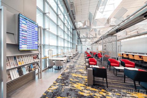 Singapura: Acesso ao Marhaba Lounge do Aeroporto Changi com o DragonPassPartida internacional T3: Sala Marhaba