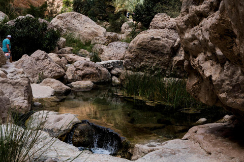 Wadi Shab: Adventure Tour With Cave Swim & Waterfall Visit