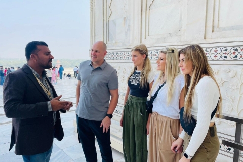 Agra: rondleiding met voorrang bij Taj Mahal en Agra Fort
