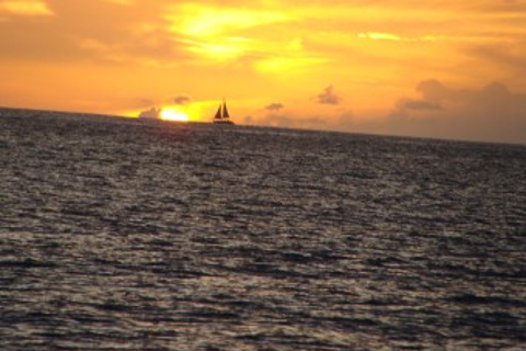 Soufrière: 3 uur zeilen bij zonsondergang in Saint Lucia