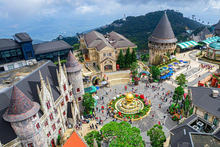 From Da Nang/Hoi An: Golden Bridge Ba Na Hills 1 day tour