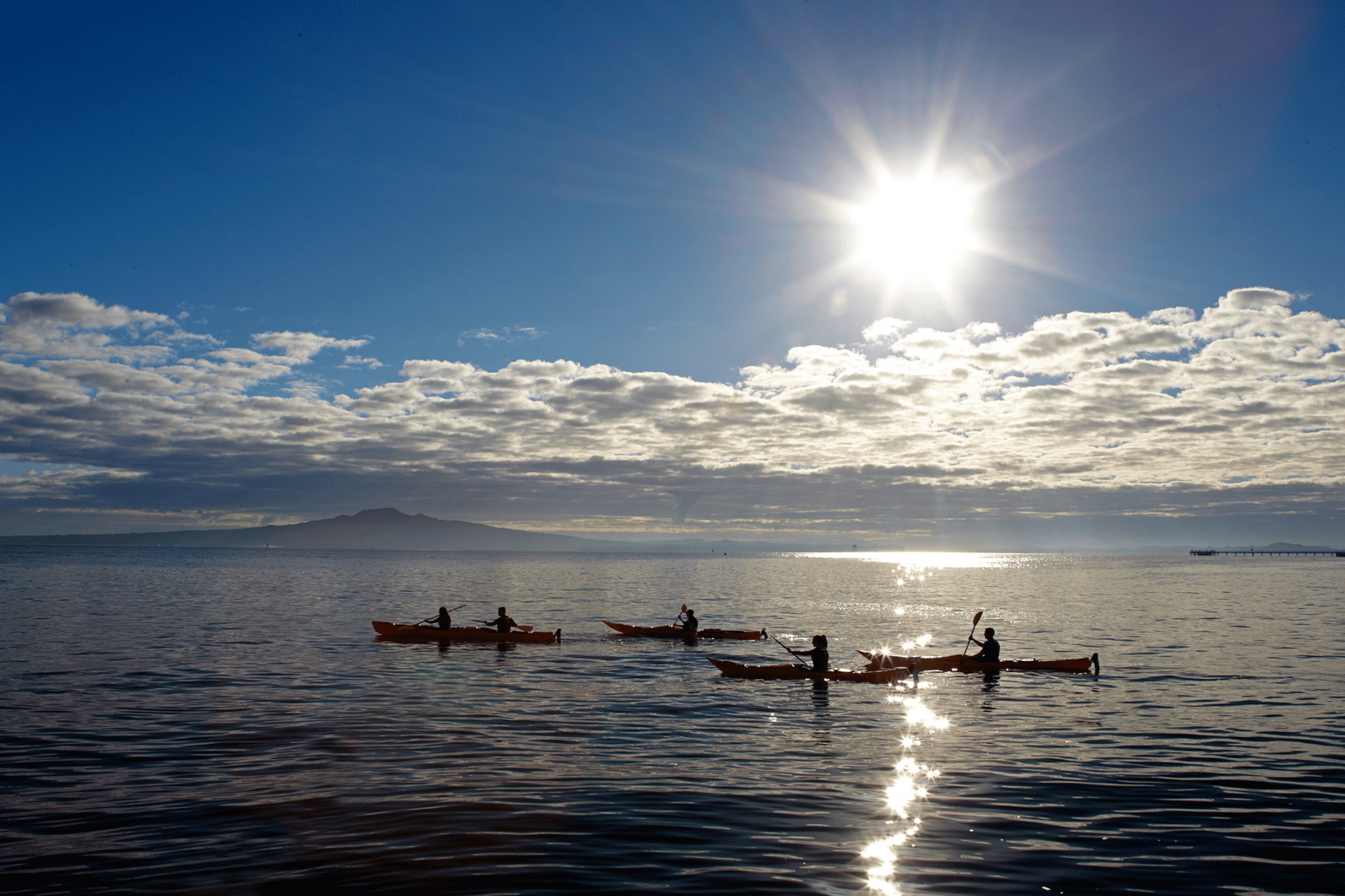 Rangitoto Island: Tagestour mit Seekajak und Gipfelwanderung