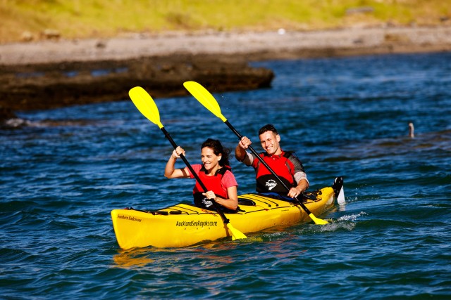 Visit Rangitoto Island Sea Kayak & Summit Hike Day Trip in Waitakere Ranges