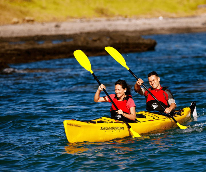 Rangitoto Island: Sea Kayak & Summit Hike Day Trip