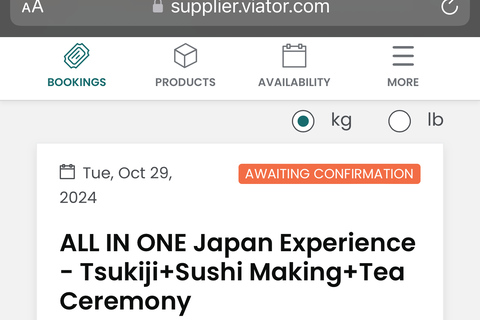 Tsukiji Fish Market+Lunch +Asakusa Tea +Akiba Maid Cafe tour