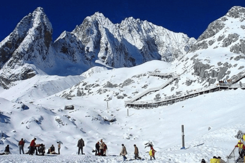 Privétour naar de Lijiang Jade Draak sneeuwberg met lunch