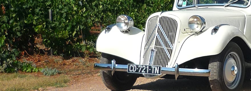Visite privée d'une demi-journée de la Côte d'Azur en voiture ancienne