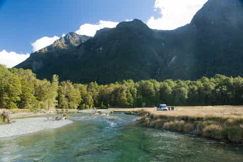 From Te Anau: Milford Sound Coach, Cruise and Walk