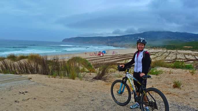 excursão de bicicleta de montanha em sintra de dia inteiro