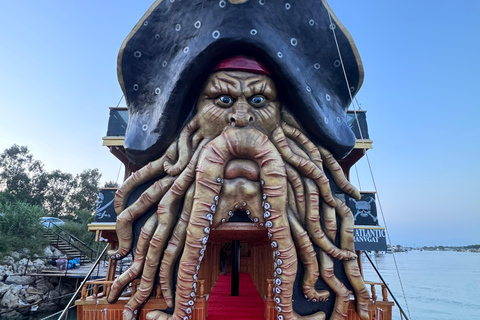 Antalya: Full-Day Lara Pirate Boat Trip w/Lunch and Transfer Tour without Hotel Transfer
