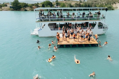 Alanya: Green Canyon Boat, Cabrio Safari and Mud Bath Tour Side : Green Canyon Boat, Cabrio Safari and Mud Bath Tour