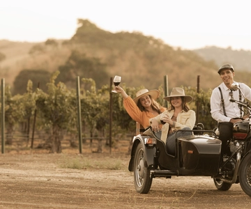Paso Robles: Scenic Sidecar Vineyard Tour
