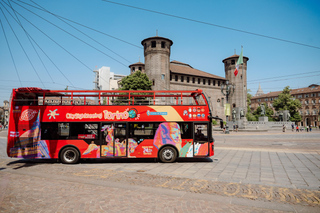 Turin: Hop-On/Hop-Off-Bustour mit 24- oder 48-Stunden-Ticket