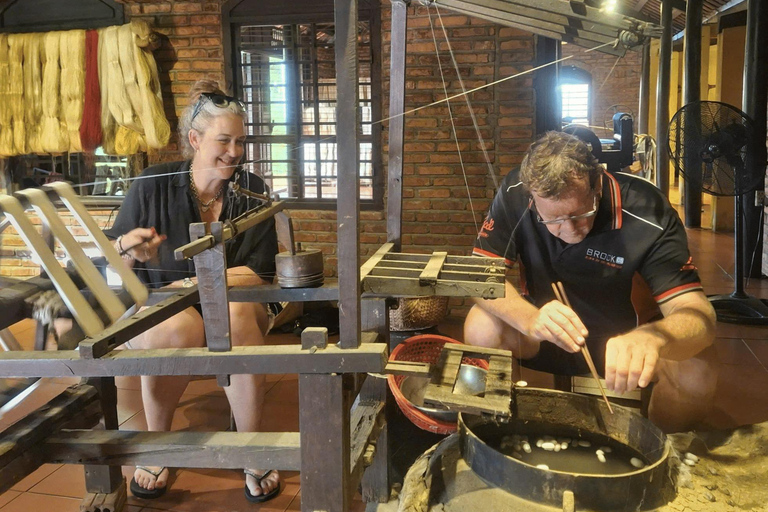 Discover Traditional Silk Process in Hoi An Silk Village