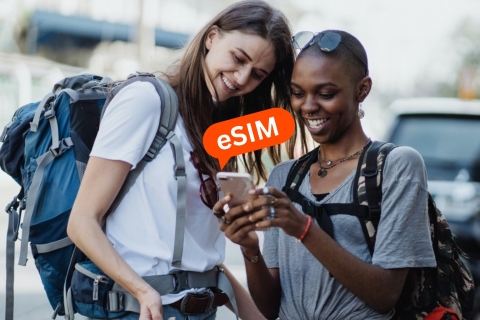 Manaus: Plan danych eSIM dla podróżnych w Brazylii1 GB/7 dni