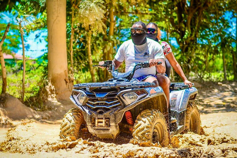 Punta Cana: ATV 4x4 Tour or Buggy Adventure with Small Group and Pick Up Atv for 1 single person