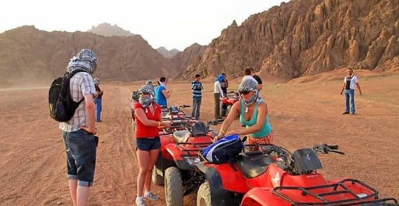 Luxor: Luxor West Bank Quad Bike Abenteuer in der Wüste