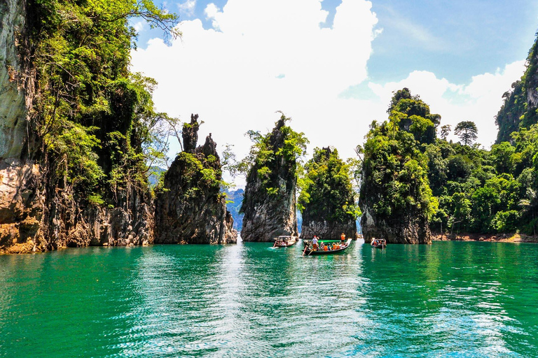 Depuis Krabi : Excursion d'une journée au lac Khao Sok Cheow Lan