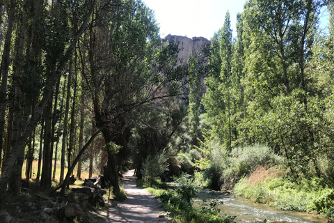 Visite verte de la Cappadoce Ville souterraine et monastère de SelimeCappadoce Green tour Ville souterraine et monastère de Selime