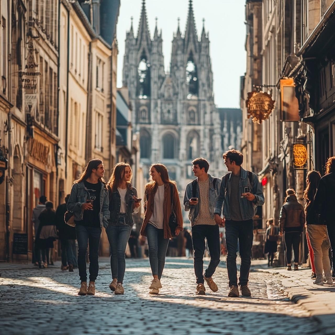 Geführte Besichtigung in Rouen: Escape Game im Freien
