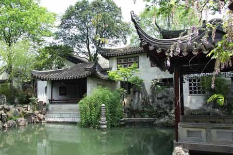from shanghai suzhou garden tongli water village daytour