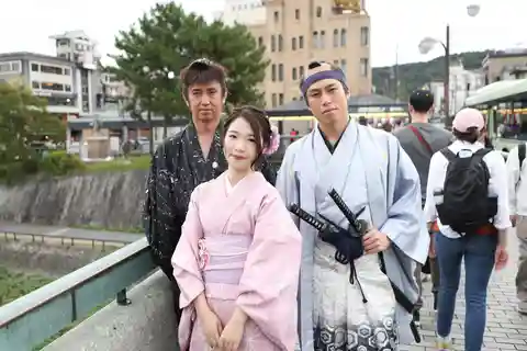 1 times reise med en samurai-fotografering i Kyoto