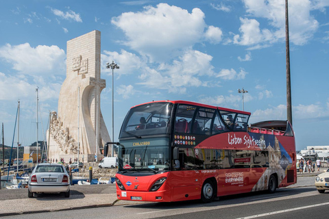 Hop-On/Hop-Off-Bus mit Oceanario Ticket72H 4 Linien Hop on Hop Off Ticket mit Eintritt ins Ozeanarium