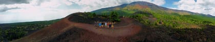 Etna and Wine: Trekking among craters, lava cave, lunch and wine tasting