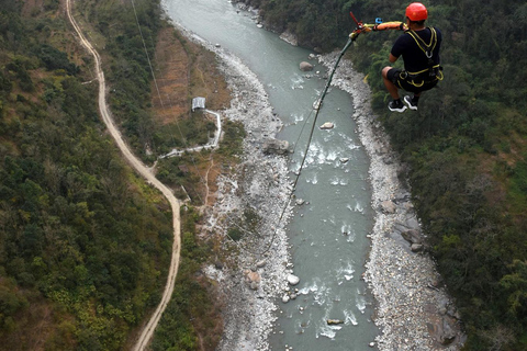 Pokhara: Kusma Swing Jumping Experience mit TransferPokhara: Kusma-Schaukel-Erlebnis mit Transfer
