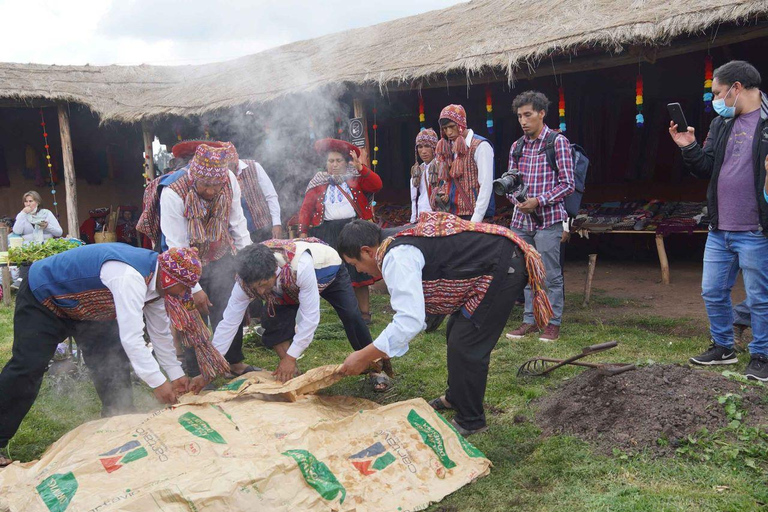 Cusco: Pachamanca - Agricultural activity - Inca tradition