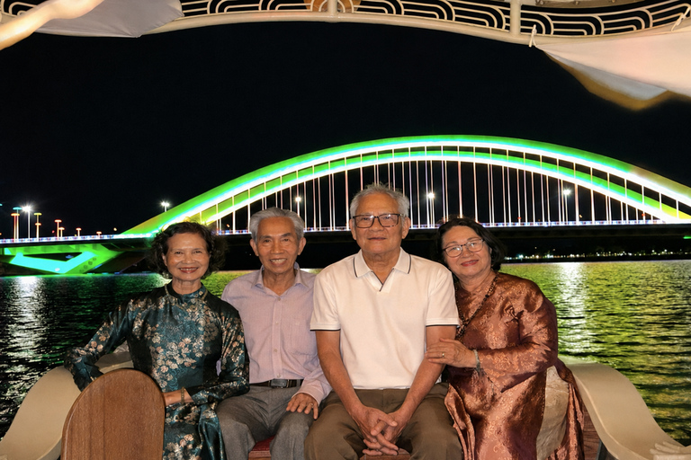 Hue: Evening Perfume River Electric Boat Cruise & Lantern Evening Perfume River Cruise