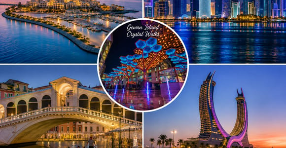 Best of Doha: Private City Tour, Souq, Museum & Crystal walk
