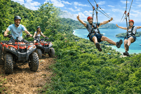Phuket : Ride ATV Adventures ,Zipline & Viewpoint Panoramic