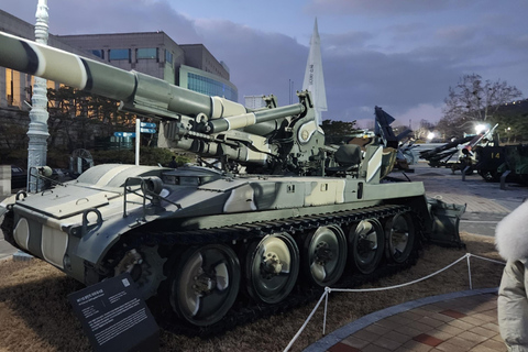 Visite en plein air du musée des mémoriaux de guerre de Corée