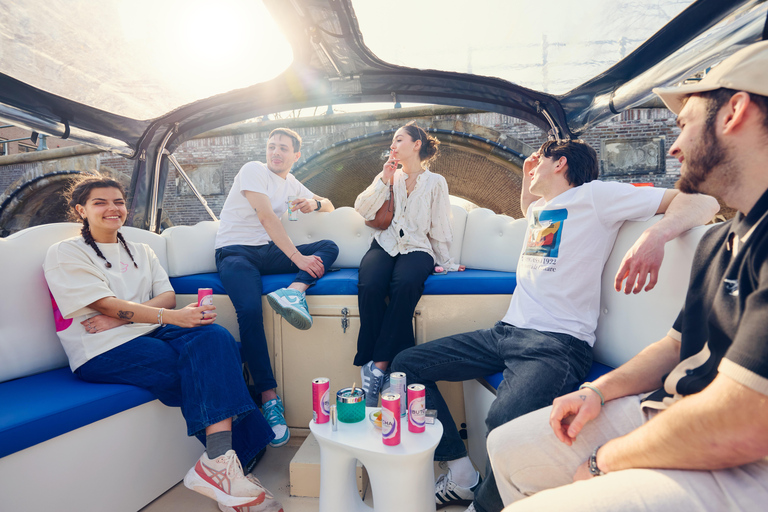 Amsterdam: Raucherfreundliche Cannabis-Kreuzfahrt auf offenem Boot