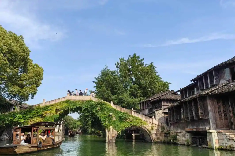 Hangzhou: Wuzhen and Xitang Private Day Trip with Pickup Option 3 Hangzhou: Wuzhen East Zha + Nanxun Night View
