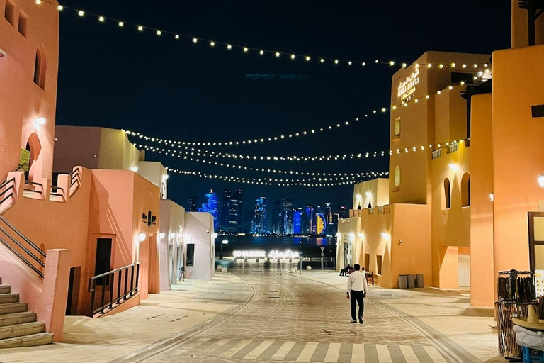 Doha: City Tour with Lusail/Gewan & Pearl Island/Souq in 6Hr Day Sharing Tour