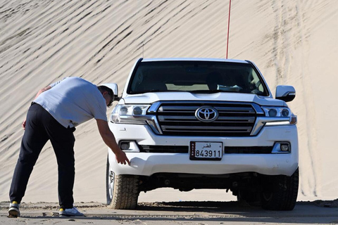 Qatar Desert Safari with Dune Bashing and Inland Sea Visit