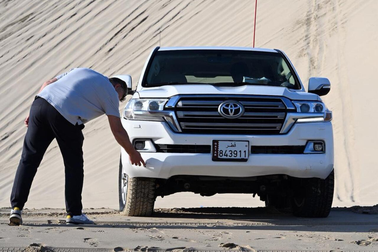 Qatar Desert Safari with Dune Bashing and Inland Sea Visit