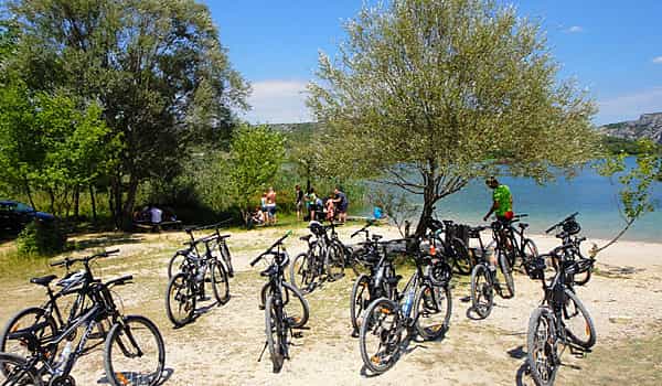 from skradin fullday cycling in krka national park